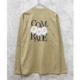 20-5ベージュ | プリントロンT メンズ Tシャツ | NEXT WALL