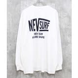 8-1オフホワイト/A | NEVSURFプリントロンT メンズ 長袖Tシャツ | NEXT WALL