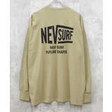 8-2ベージュ/A | NEVSURFプリントロンT メンズ 長袖Tシャツ | NEXT WALL