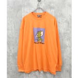 16-10オレンジ/C | トム&ジェリープリントロンT メンズ Tシャツ | NEXT WALL