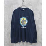 16-15ネイビー/D | トム&ジェリープリントロンT メンズ Tシャツ | NEXT WALL