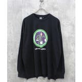 16-16ブラック/D | トム&ジェリープリントロンT メンズ Tシャツ | NEXT WALL