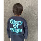 16-7ネイビー/B | オーバーサイズプリントロンT キッズ 子供服 | NEXT WALL