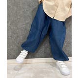 6-4ブルー/デニム | ワイドパンツ キッズ 男の子 | NEXT WALL