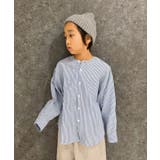 14-13ネイビー/バンド | オーバーシャツ キッズ 子供服 | NEXT WALL