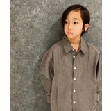 14-4チャコール/レギュラー | オーバーシャツ キッズ 子供服 | NEXT WALL