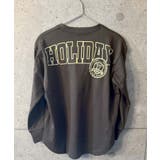 16-12チャコール/C | オーバーサイズプリントヘムロンT キッズ 子供服 | NEXT WALL