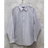 7-7チャコール×オフホワイト | レギュラーシャツ メンズ カッターシャツ | NEXT WALL