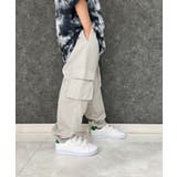 7-1G/ベージュ | ワイドカーゴパンツ キッズ 子供服 | NEXT WALL