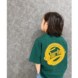 16-11D/グリーン/C | STARTER オーバーサイズプリントTシャツキッズ 子供服 | NEXT WALL