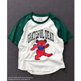 14-9ホワイト×D/グリーン/C | GRATEFULDEAD オーバーサイズTシャツ キッズ | NEXT WALL