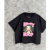 8-8ブラック/B | BETTYBOOP オーバーサイズTシャツ ベティーちゃん | NEXT WALL