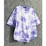 6-4パープル | SHISKY タイダイオーバーサイズTシャツ キッズ | NEXT WALL