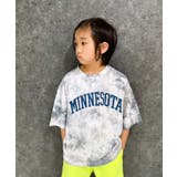 8-1グレー/A | SHISKY タイダイオーバーサイズプリントTシャツ キッズ | NEXT WALL