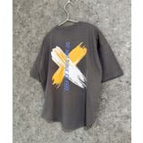 16-7チャコール/B | SHISKY オーバーサイズプリントTシャツ キッズ | NEXT WALL