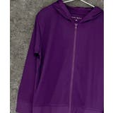 8-5パープル | UVカット ドライジップパーカー キッズ | NEXT WALL