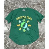 8-3D/グリーン/A | GRATEFULDEAD オーバーサイズTシャツ メンズ | NEXT WALL