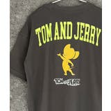 16-12チャコール/C | TOM&JERRY オーバーサイズTシャツ メンズ | NEXT WALL