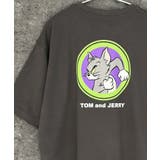 16-8チャコール/B | TOM&JERRY オーバーサイズTシャツ メンズ | NEXT WALL