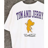 16-9オフホワイト/C | TOM&JERRY オーバーサイズTシャツ メンズ | NEXT WALL