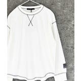6-1オフホワイト | オーバーサイズロンT キッズ 長袖Tシャツ | NEXT WALL