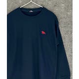 8-6ネイビー | POLOCHAMPS ポロチャンプスロングスリーブTシャツ キッズ | NEXT WALL