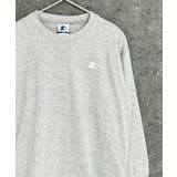 8-2杢グレー | STARTER スターターオーバーサイズロングスリーブTシャツ キッズ | NEXT WALL