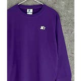 8-4パープル | STARTER スターターオーバーサイズロングスリーブTシャツ キッズ | NEXT WALL