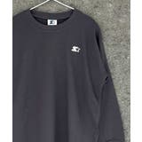 8-7チャコール | STARTER スターターオーバーサイズロングスリーブTシャツ キッズ | NEXT WALL