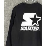 8-4ブラック/A | STARTER スターターオーバーサイズプリントロングスリーブTシャツ キッズ | NEXT WALL