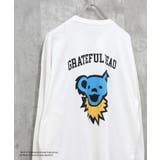 8-1オフホワイト/A | GRATEFULDEAD オーバーサイズロングスリーブTシャツ メンズ | NEXT WALL