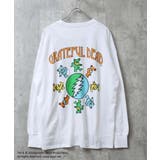 20-17オフホワイト/E | GRATEFULDEAD オーバーサイズロングスリーブTシャツ メンズ | NEXT WALL