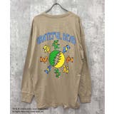 20-18ベージュ/E | GRATEFULDEAD オーバーサイズロングスリーブTシャツ メンズ | NEXT WALL