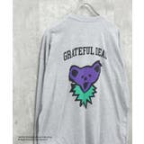8-2杢グレー/A | GRATEFULDEAD オーバーサイズロングスリーブTシャツ メンズ | NEXT WALL