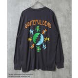 20-20チャコール/E | GRATEFULDEAD オーバーサイズロングスリーブTシャツ メンズ | NEXT WALL