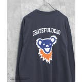 8-4チャコール/A | GRATEFULDEAD オーバーサイズロングスリーブTシャツ メンズ | NEXT WALL