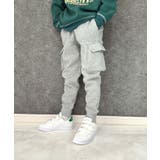 6-2杢グレー | 裏起毛スウェットカーゴパンツ キッズ 子供服 | NEXT WALL