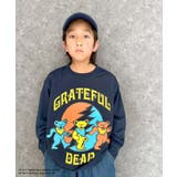 8-7ネイビー/B | GRATEFULDEAD トレーナー キッズ | NEXT WALL