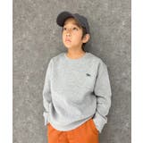 8-2杢グレー | POLOCHAMPS オーバーサイズ裏起毛トレーナー キッズ | NEXT WALL