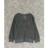 6-4杢チャコール | POLOCHAMPS 裏起毛カーディガン キッズ | NEXT WALL