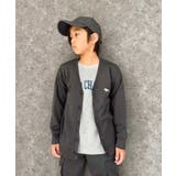 6-5チャコール | POLOCHAMPS 裏起毛カーディガン キッズ | NEXT WALL
