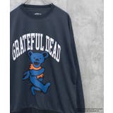 8-4チャコール/A | GRATEFULDEAD オーバーサイズトレーナー メンズ | NEXT WALL