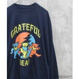 8-7ネイビー/B | GRATEFULDEAD オーバーサイズトレーナー メンズ | NEXT WALL