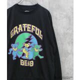 8-8ブラック/B | GRATEFULDEAD オーバーサイズトレーナー メンズ | NEXT WALL