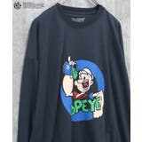 8-8チャコール/B | POPEYE トレーナー メンズ | NEXT WALL