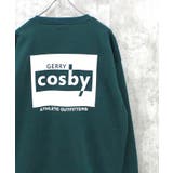 8-6D/グリーン/B | COSBY オーバーサイズトレーナー メンズ | NEXT WALL
