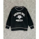 18-18ブラック/B | オーバーサイズ裏起毛トレーナー キッズ 子供服 | NEXT WALL