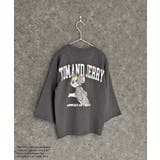 16-15チャコール/D | TOM&JERRY BIGロンT キッズ | NEXT WALL