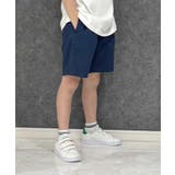 5-3ネイビー | 綿100%裏毛ショートパンツ ハーフパンツ キッズ | NEXT WALL