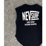 16-4ブラック/A | NEVSURF オーバーサイズノースリーブTシャツ キッズ | NEXT WALL